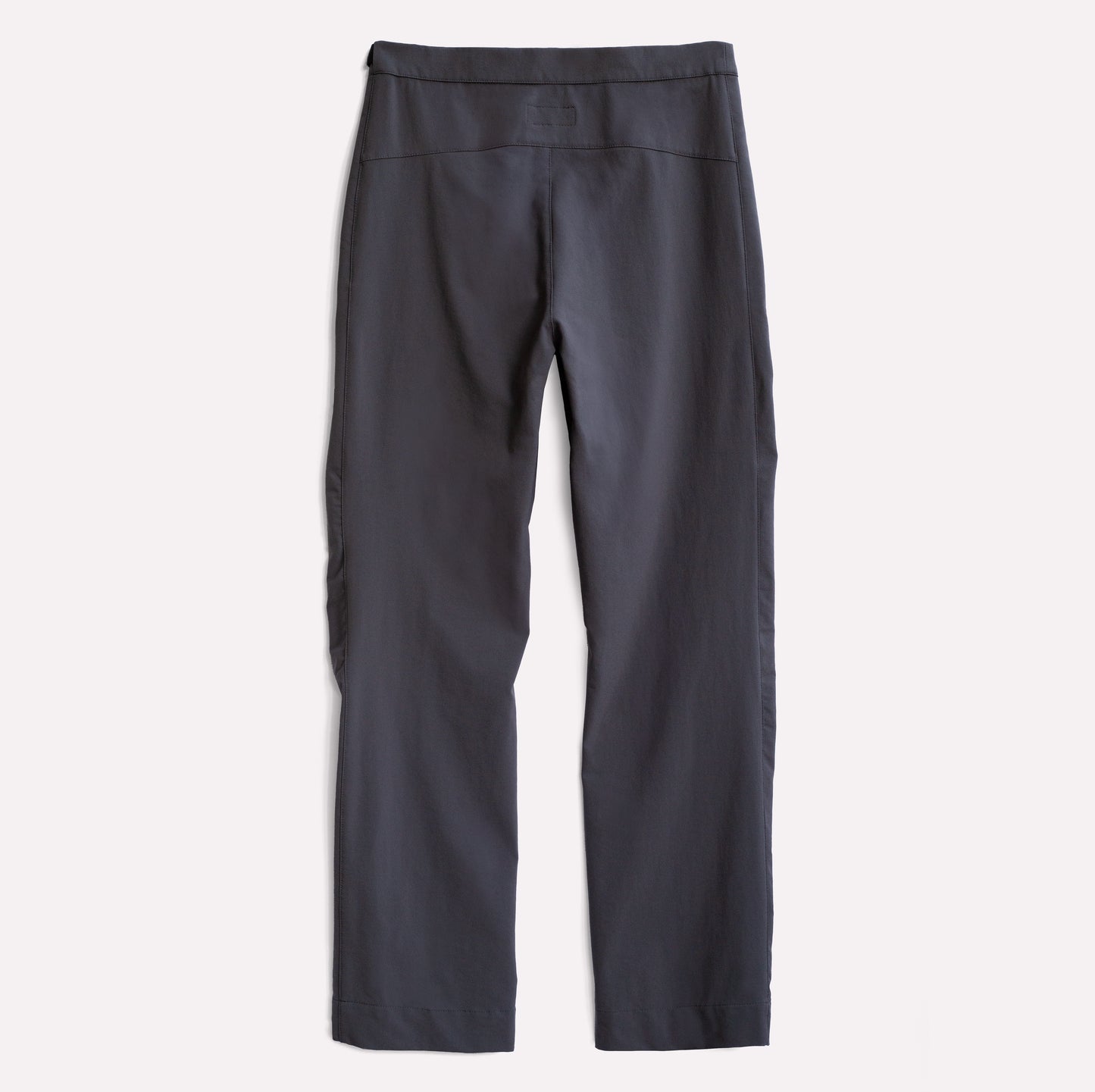 Abrasion resistant grey climbing pants.