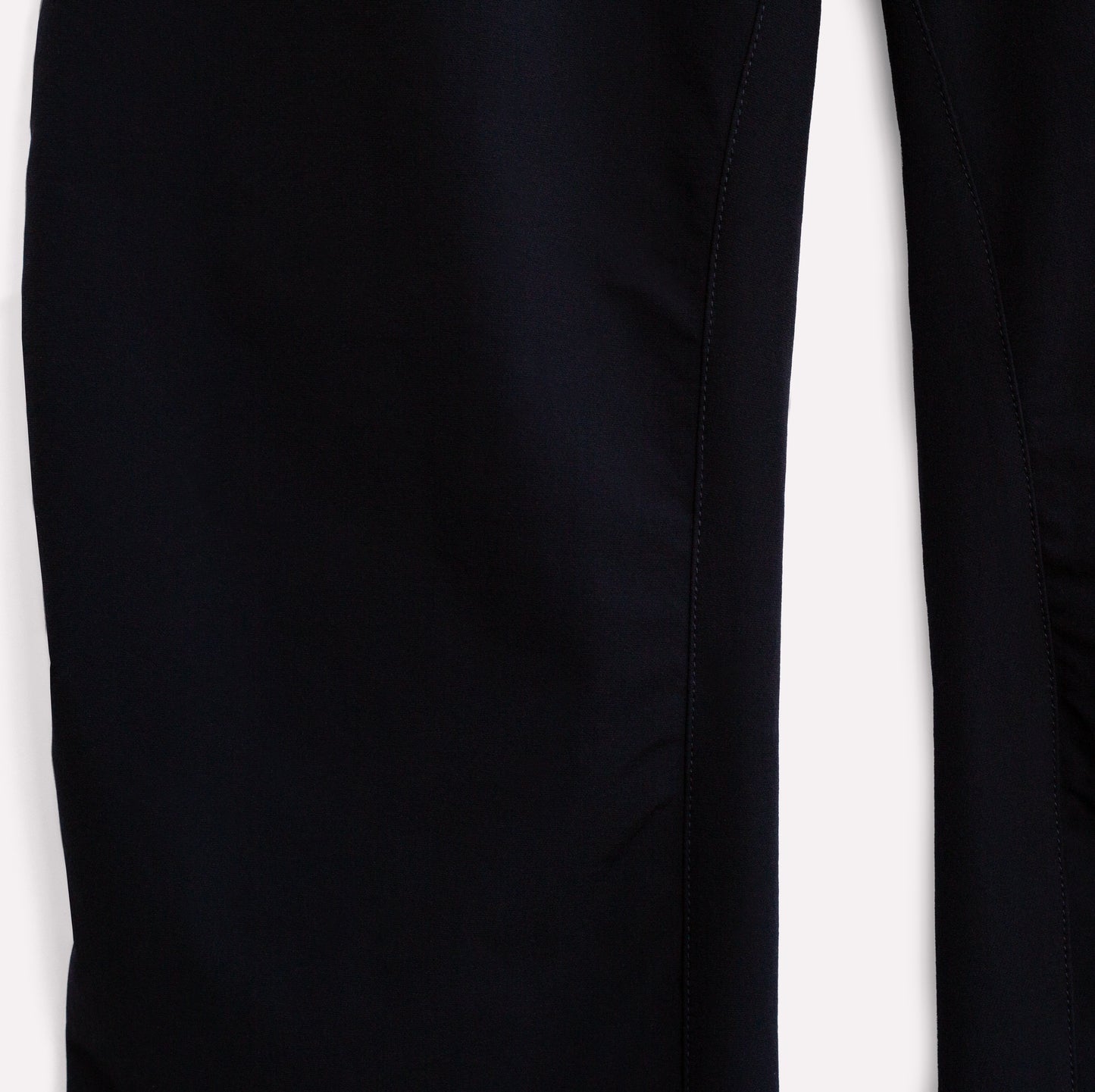 Lightweight technical black pants for climbing.